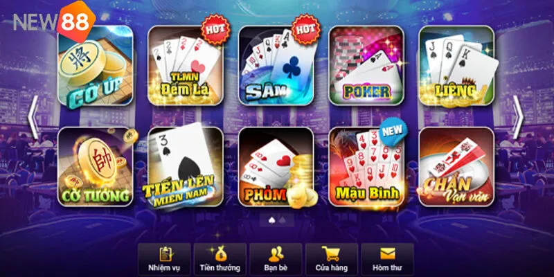Game Bài New88 – Khám Phá Sân Chơi Đổi Thưởng Uy Tín 3 Khám Phá Kho Game Bài New88 Đa Dạng